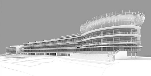 The Curragh Racecourse Grandstand   DesignRulz.com