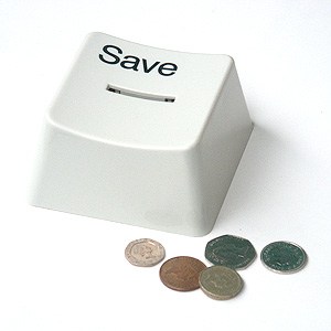 Save Money Box by SUCK UK   DesignRulz.com
