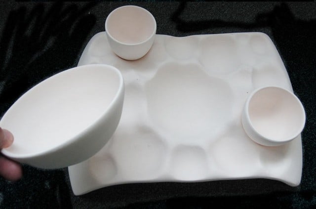 Plate for sushi food