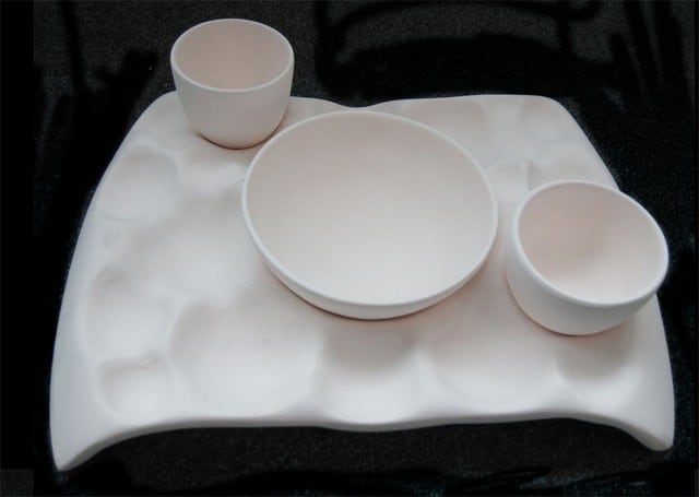 Plate for sushi food