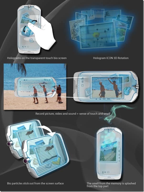 Future Device- Press the button to record the smell of the sea