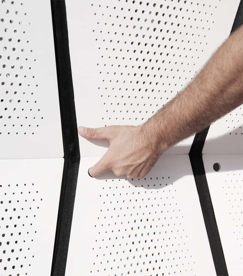 JUST FOLD IT room divider by Kutarq DesignRulz.com JUST FOLD IT room divider by Kutarq DesignRulz.com
