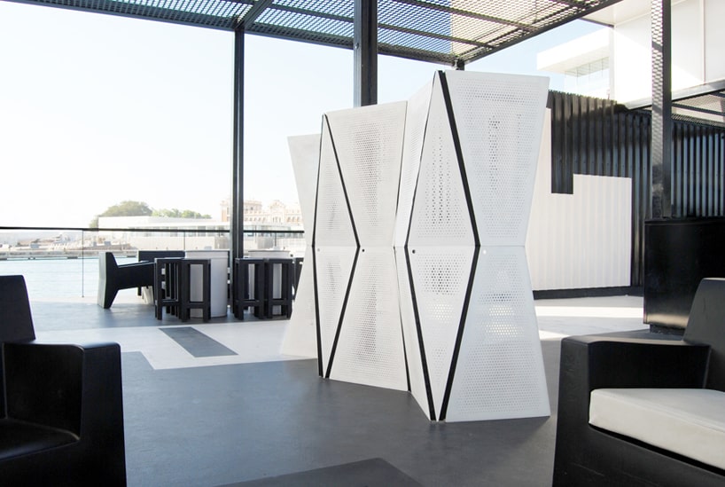 JUST FOLD IT room divider by Kutarq DesignRulz.com JUST FOLD IT room divider by Kutarq DesignRulz.com