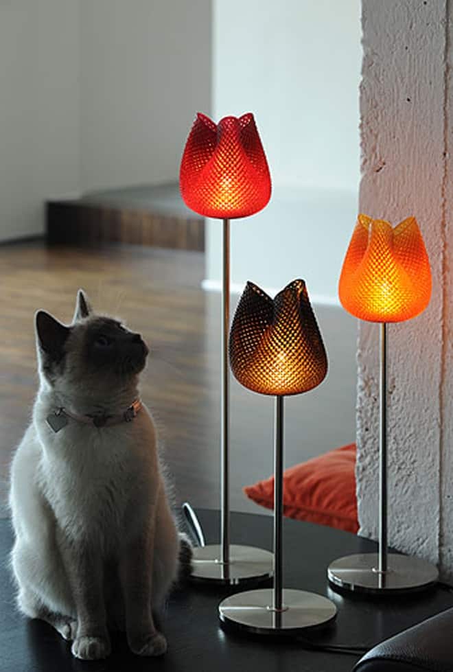 Tulip lamp designed by Peter Jansen DesignRulz.com Tulip lamp designed by Peter Jansen DesignRulz.com