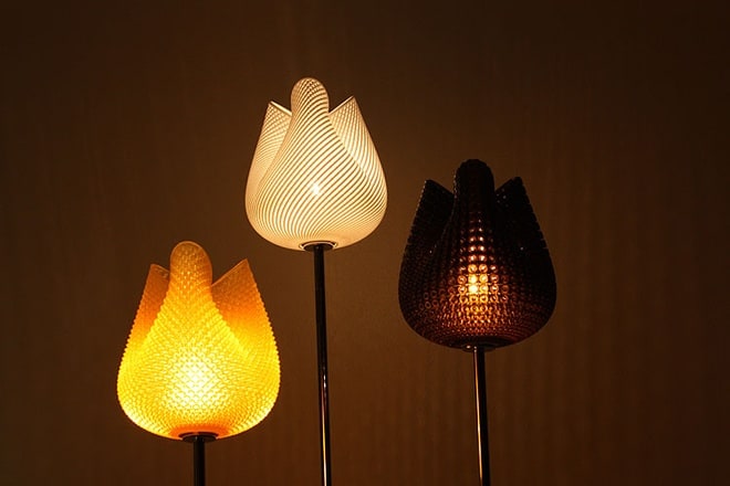 Tulip lamp designed by Peter Jansen DesignRulz.com Tulip lamp designed by Peter Jansen DesignRulz.com