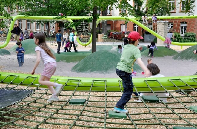 Sculptural Playground in Schulberg, Germany by ANNABAU DesignRulz.com Sculptural Playground in Schulberg, Germany by ANNABAU DesignRulz.com