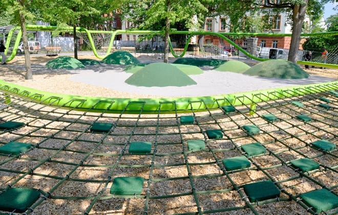 Sculptural Playground in Schulberg, Germany by ANNABAU DesignRulz.com Sculptural Playground in Schulberg, Germany by ANNABAU DesignRulz.com