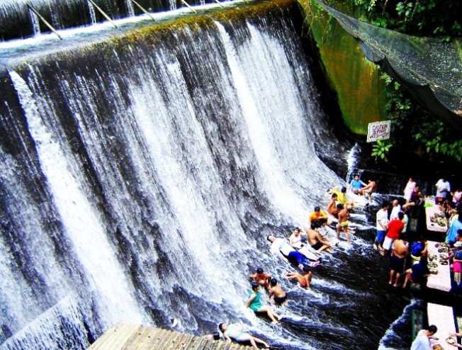 Villa Escudero with the Waterfalls Restaurant