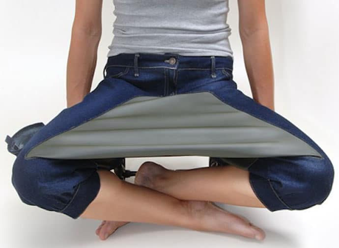 Picnic Pants   Your Own Private Table when Sitting Cross Legged   DesignRulz.com