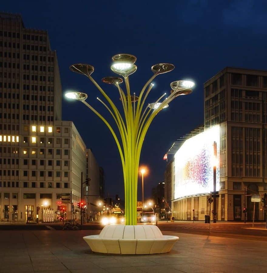 Solar Powered Tree