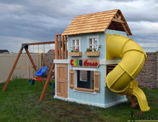 Diy Swing Sets And Slides For Amazing Playgrounds
